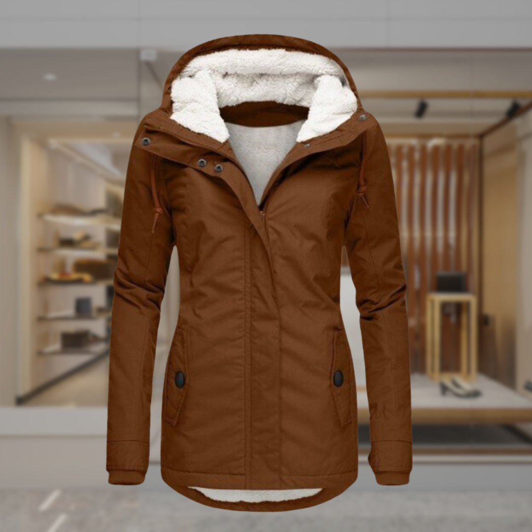 Women’s Fleece Lined Parka Jacket | Cloe