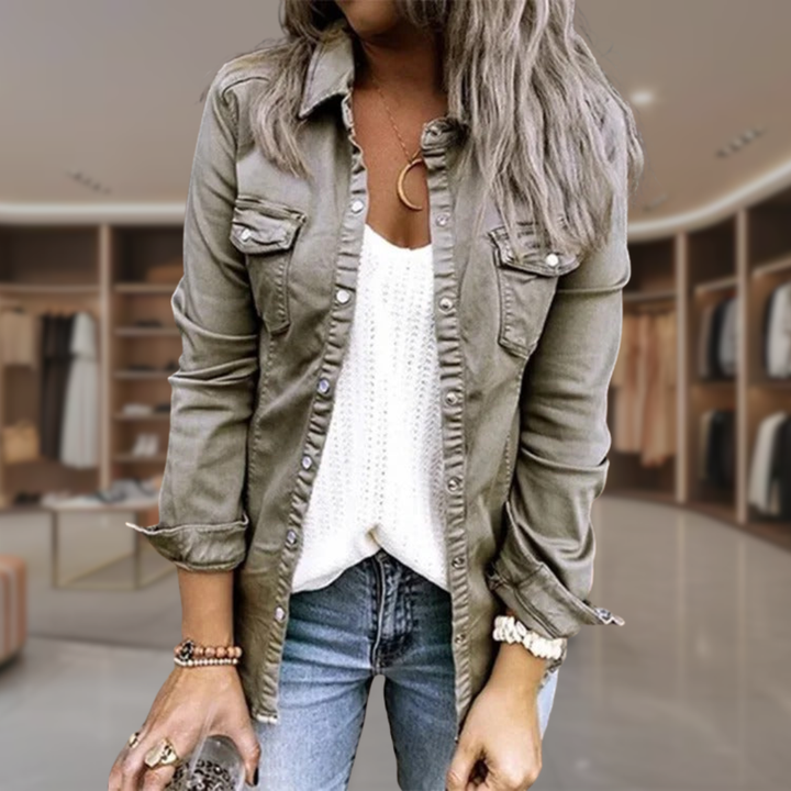 Women’s Casual Utility Jacket | Erika