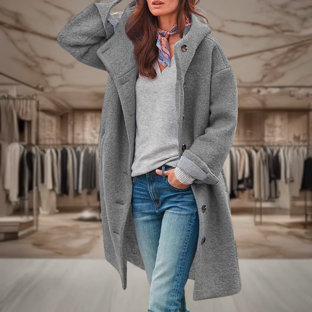 Women’s Oversized Wool Coat | Julie