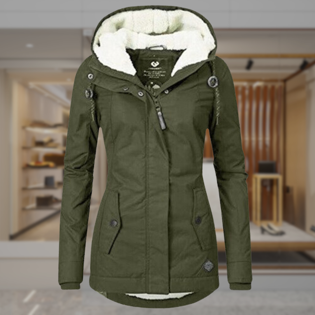 Women’s Fleece Lined Parka Jacket | Cloe